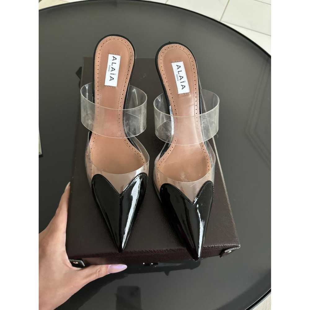 Alaïa Patent leather mules & clogs - image 10