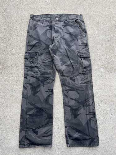 Wrangler Vintage Grey Camo Relaxed Fit Wrangler Ca