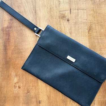 NWOT black kate spade clutch wristlet