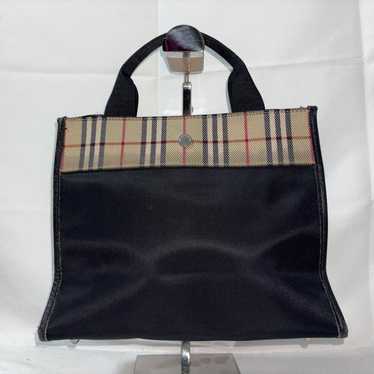 BURBERRY Nova Check Handbag Tote London