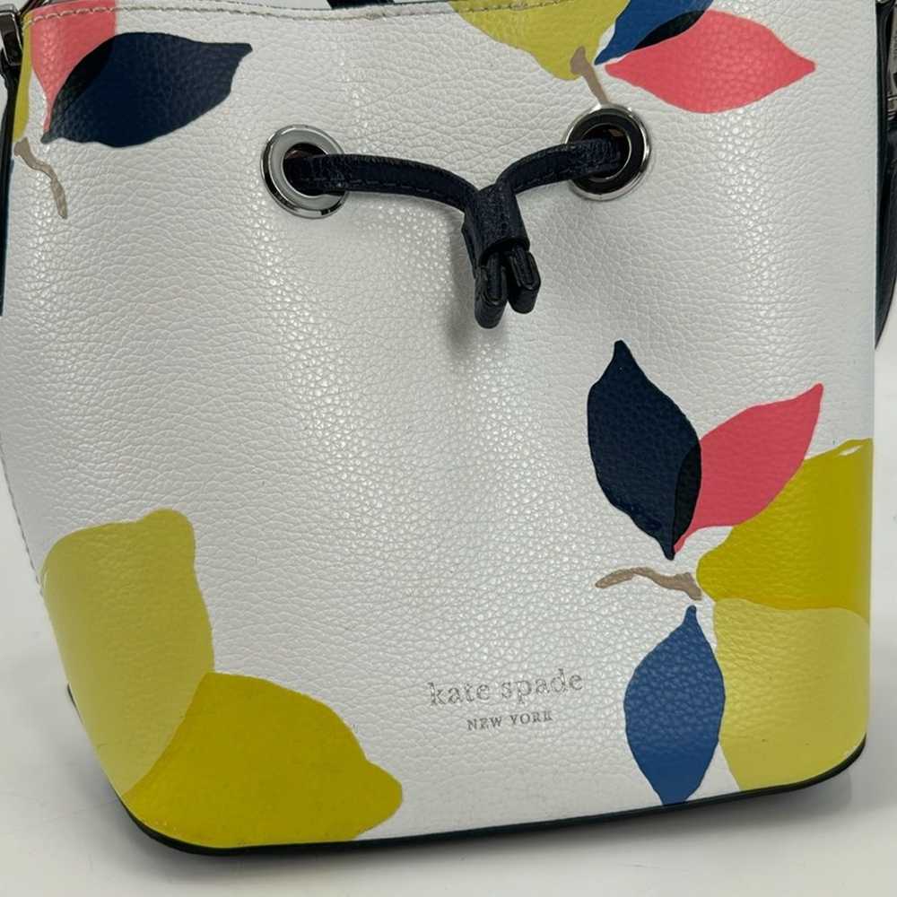 Kate Spade New York Eva Lemon Zest small bucket c… - image 2