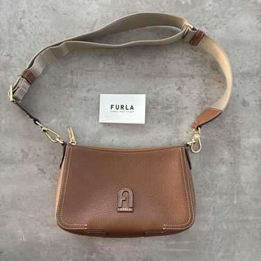 FURLA Athena Shoulder Bag Brown - image 1