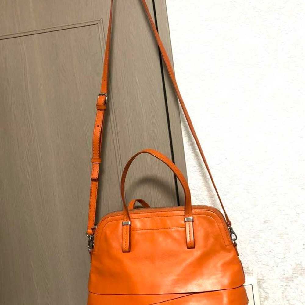 NINA NINA RICCI Orange Nina Nina Ricci Dieppe Bag - image 3