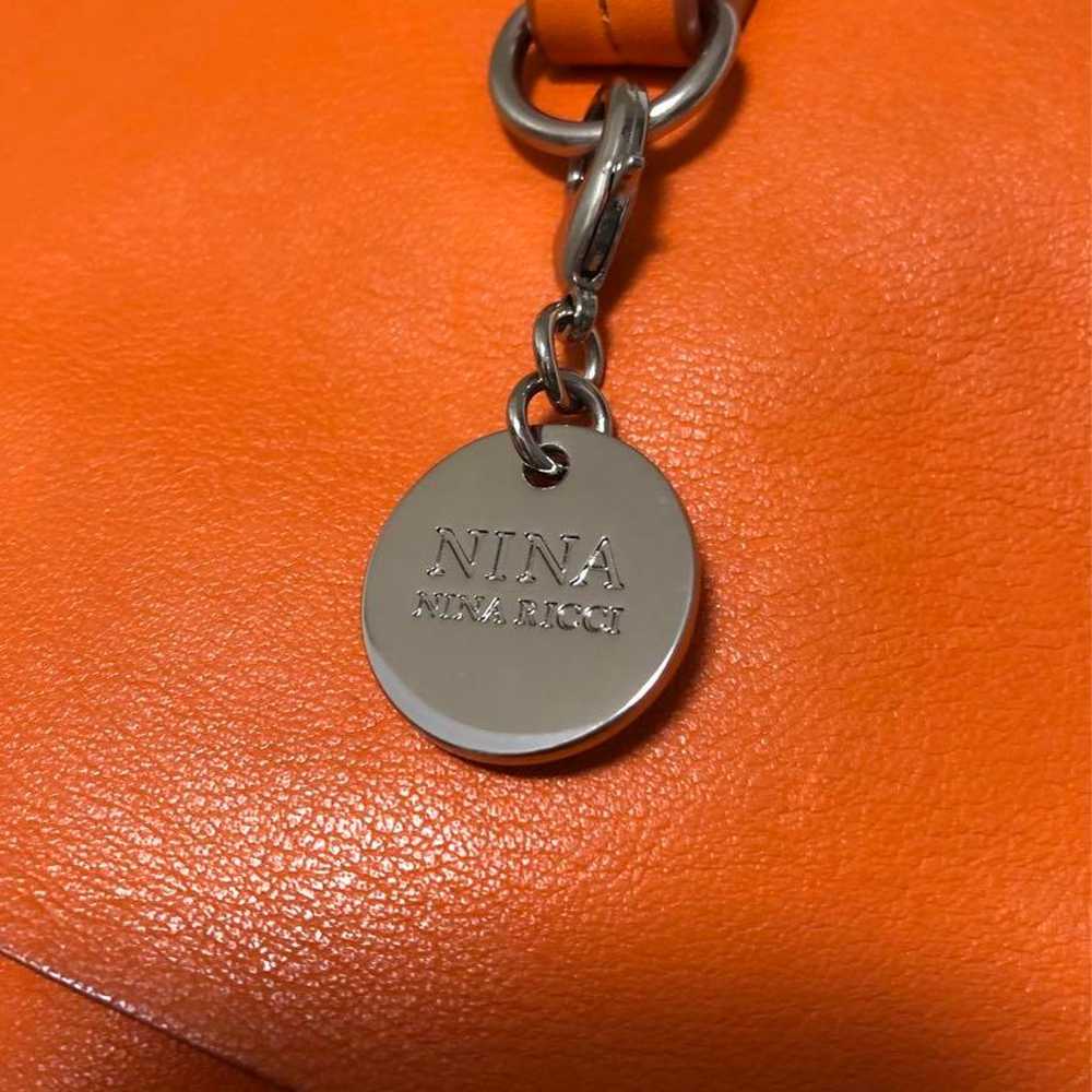 NINA NINA RICCI Orange Nina Nina Ricci Dieppe Bag - image 5