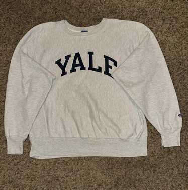 ［最終値下げ］90s champion reverse weave yale Vintage YALE UNIVERSITY Blue Champion Reverse Weave