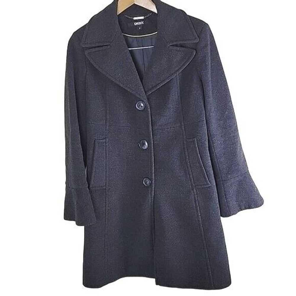 DKNY DKNY Wool Cashmere Blend Overcoat - image 1