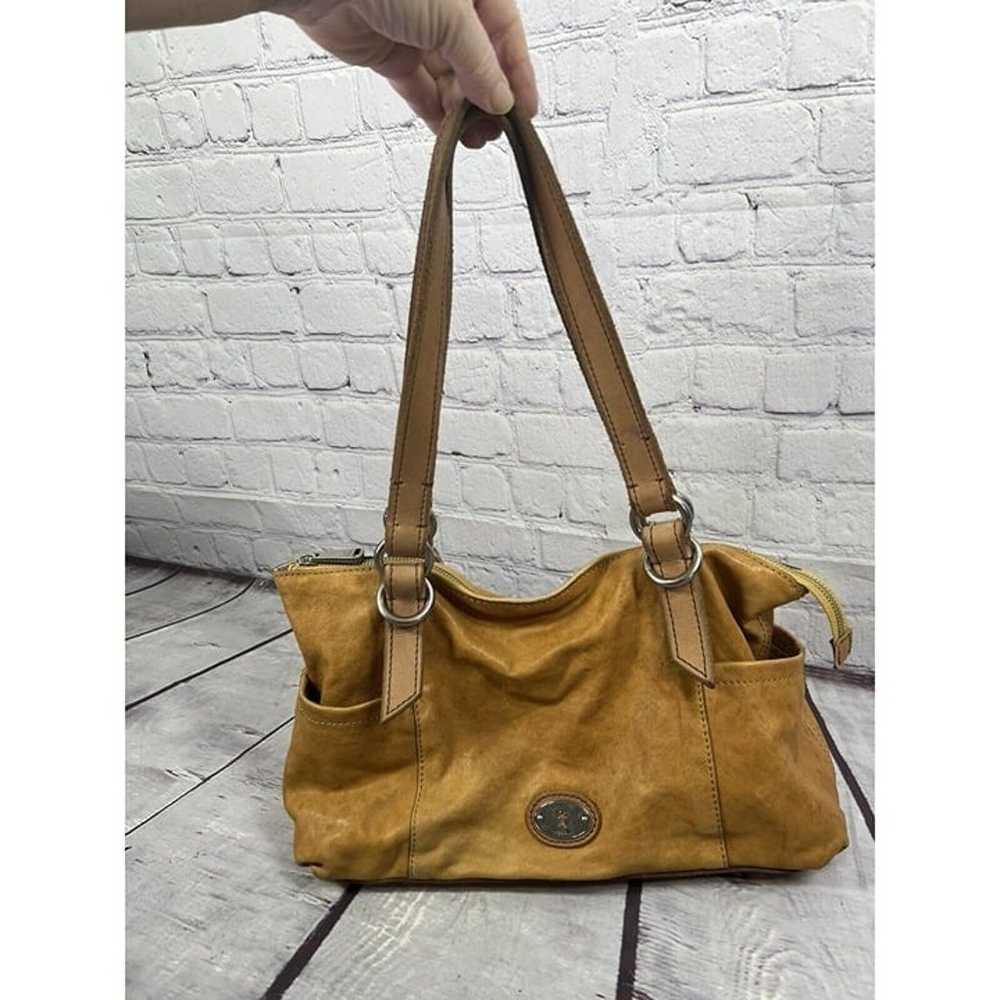 Fossil Vintage Jesse Shoulder Bag Light Brown Dis… - image 10