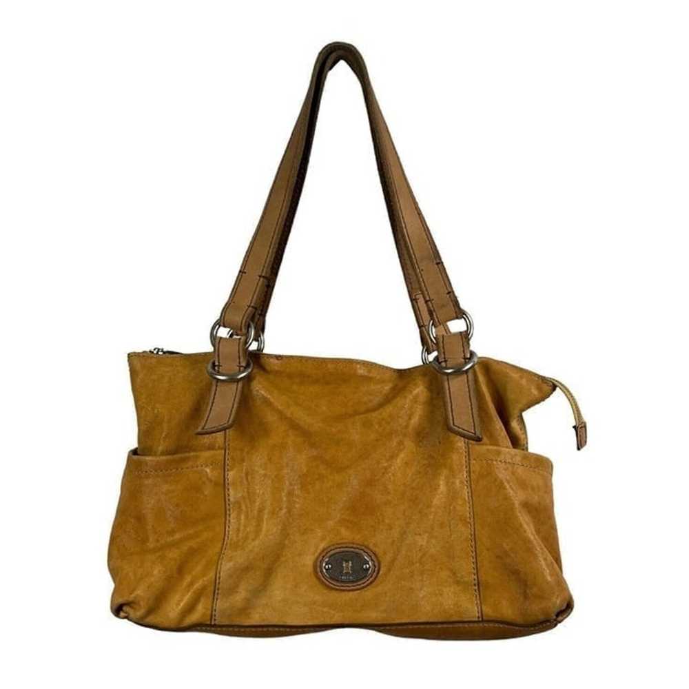 Fossil Vintage Jesse Shoulder Bag Light Brown Dis… - image 1