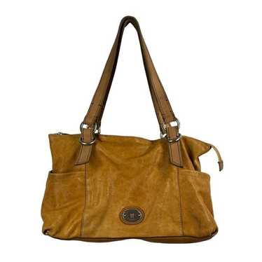 Fossil Vintage Jesse Shoulder Bag Light Brown Dis… - image 1