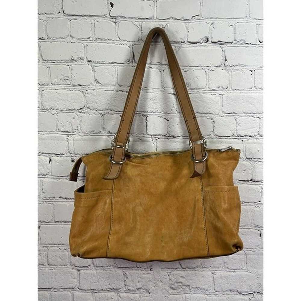 Fossil Vintage Jesse Shoulder Bag Light Brown Dis… - image 3