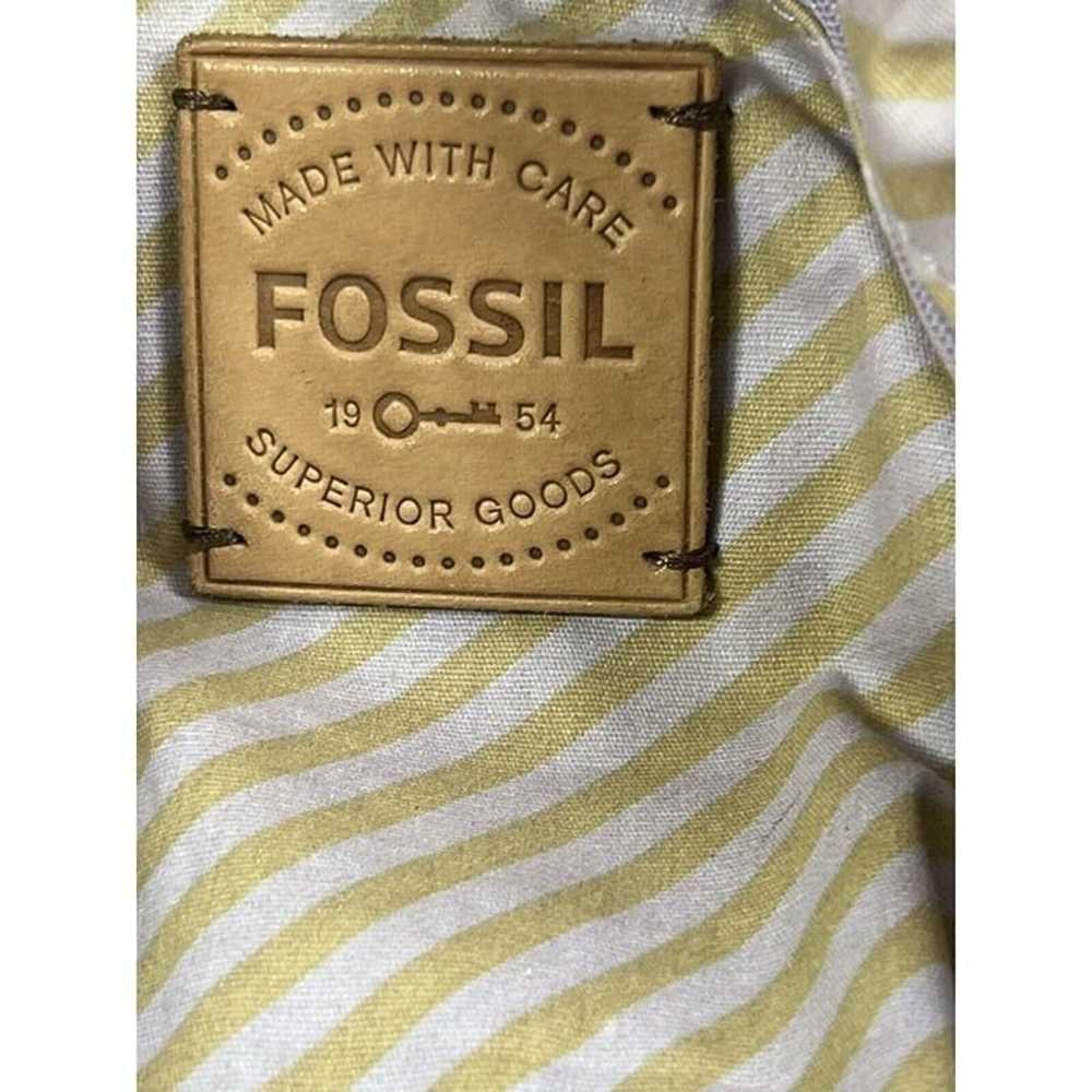 Fossil Vintage Jesse Shoulder Bag Light Brown Dis… - image 5