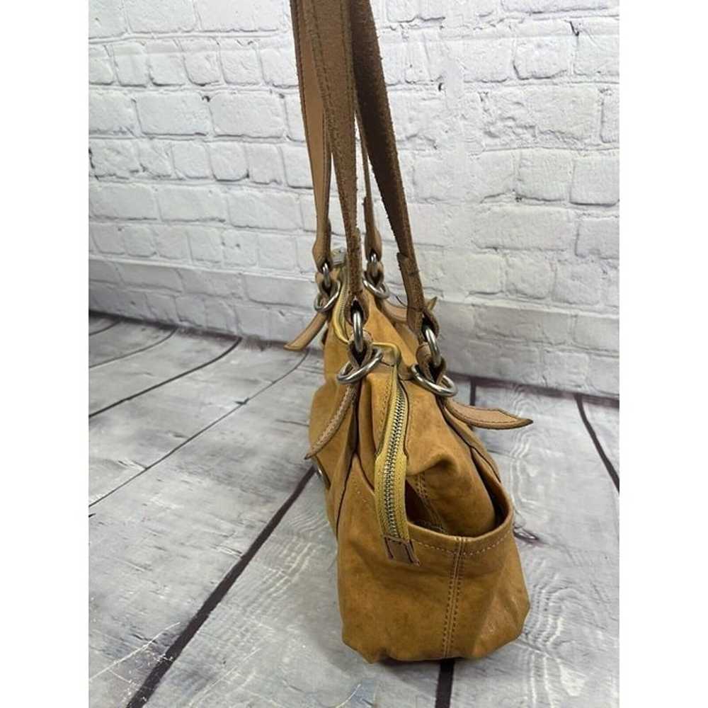 Fossil Vintage Jesse Shoulder Bag Light Brown Dis… - image 7