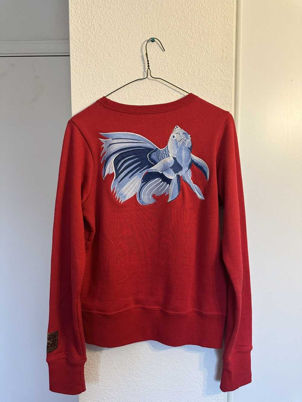 Beauty Beast Beauty Beast Koi Fish Crewneck - image 2