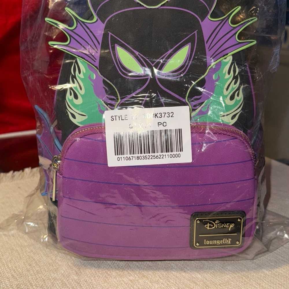 Loungefly Disney Maleficent Dragon GLOWS Sleeping… - image 6