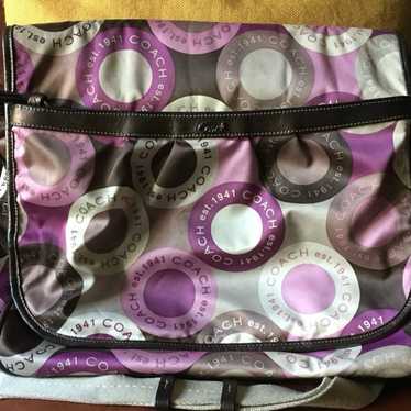 Coach  Computer Bag Or Diaper Bag Serial Number M… - image 1