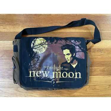 Twilight New Moon Messenger Bag Brown Vintage Emo… - image 1