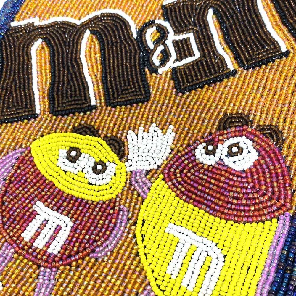 〖Rare〗 m&m's Handbag Total Beads Retro - image 9