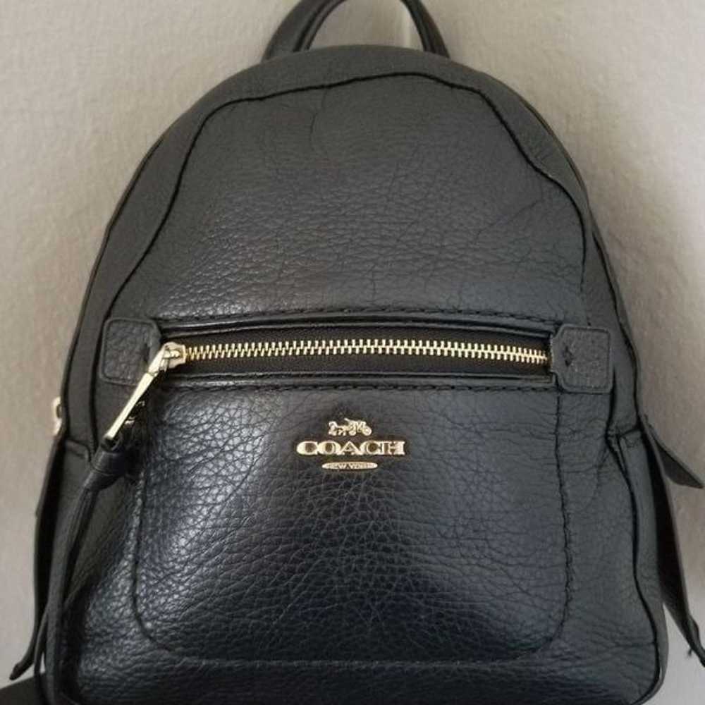 Coach Leather Mini Backpack - image 2