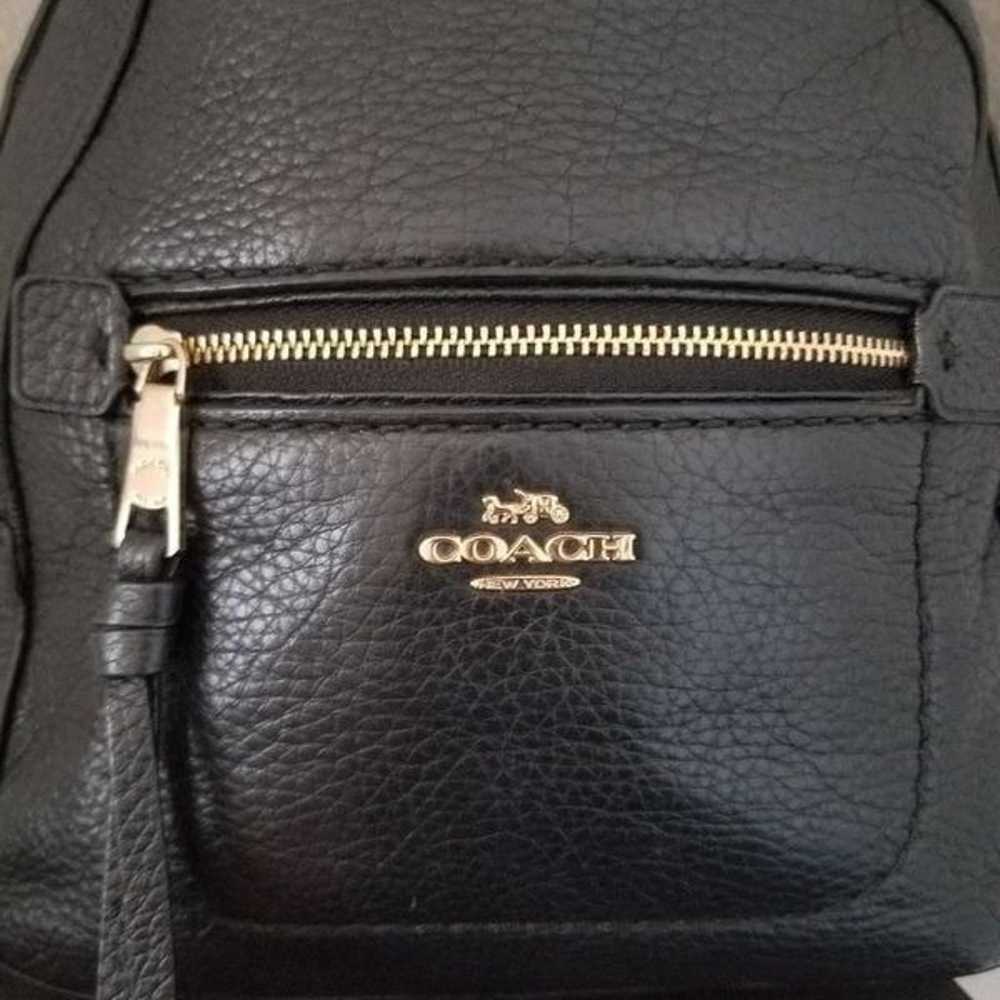 Coach Leather Mini Backpack - image 8