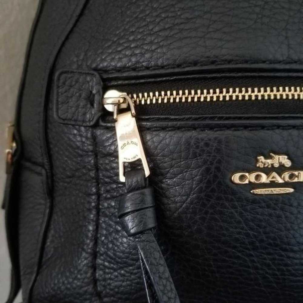 Coach Leather Mini Backpack - image 9