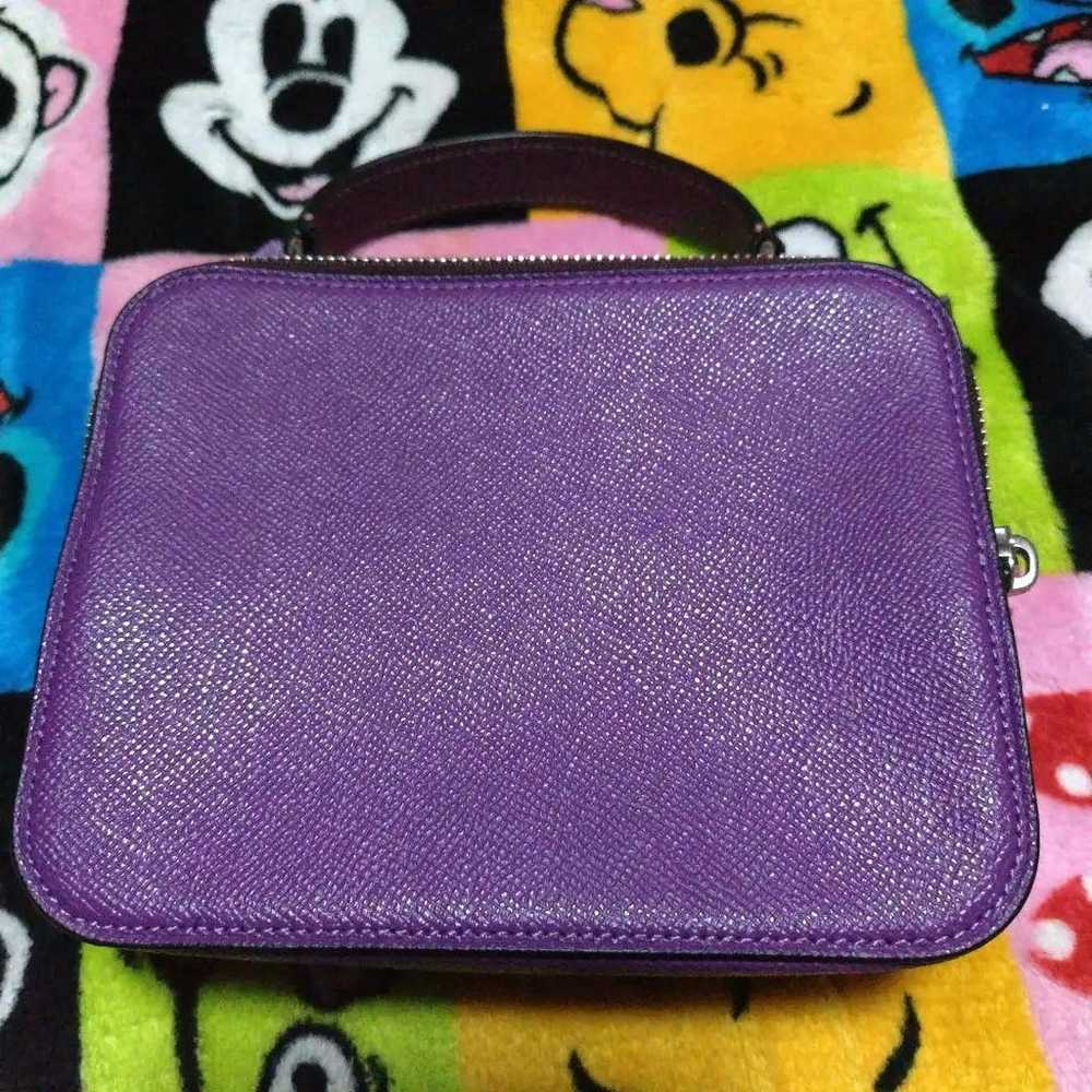 Coach Disney Shoulder Bag Pouch 2WAY COACH Purple - image 2