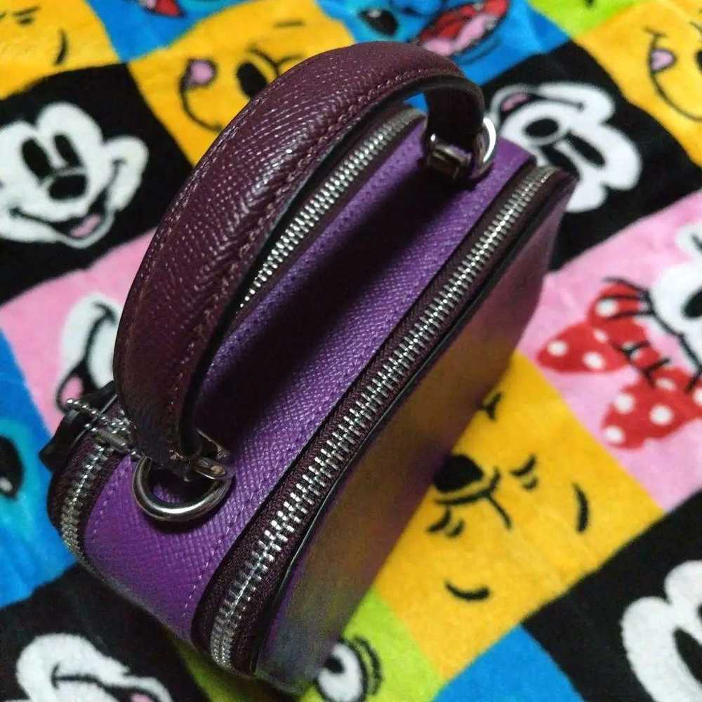 Coach Disney Shoulder Bag Pouch 2WAY COACH Purple - image 5