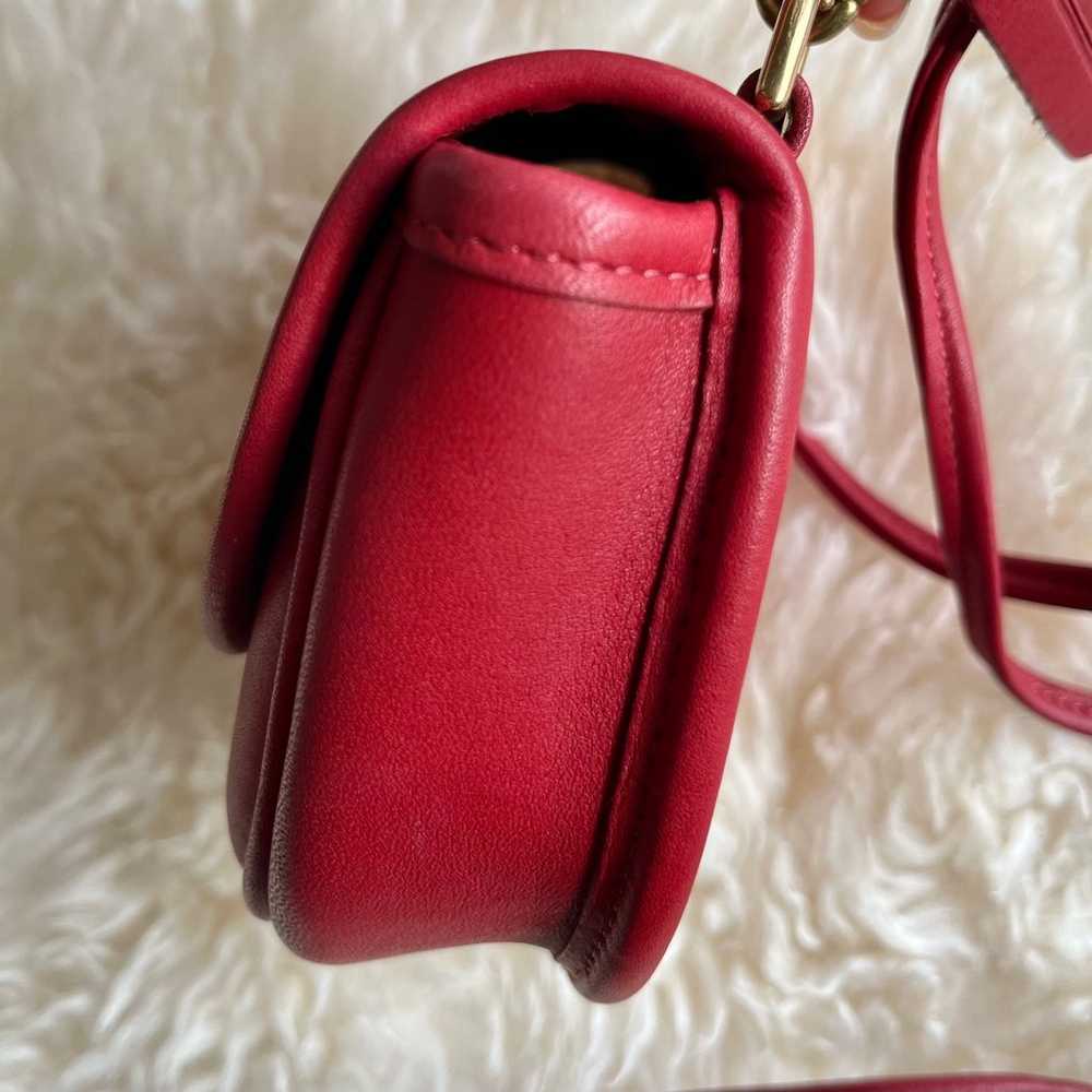 Rare Vintage Coach Mini Belt Bag in Red 9826 - image 4