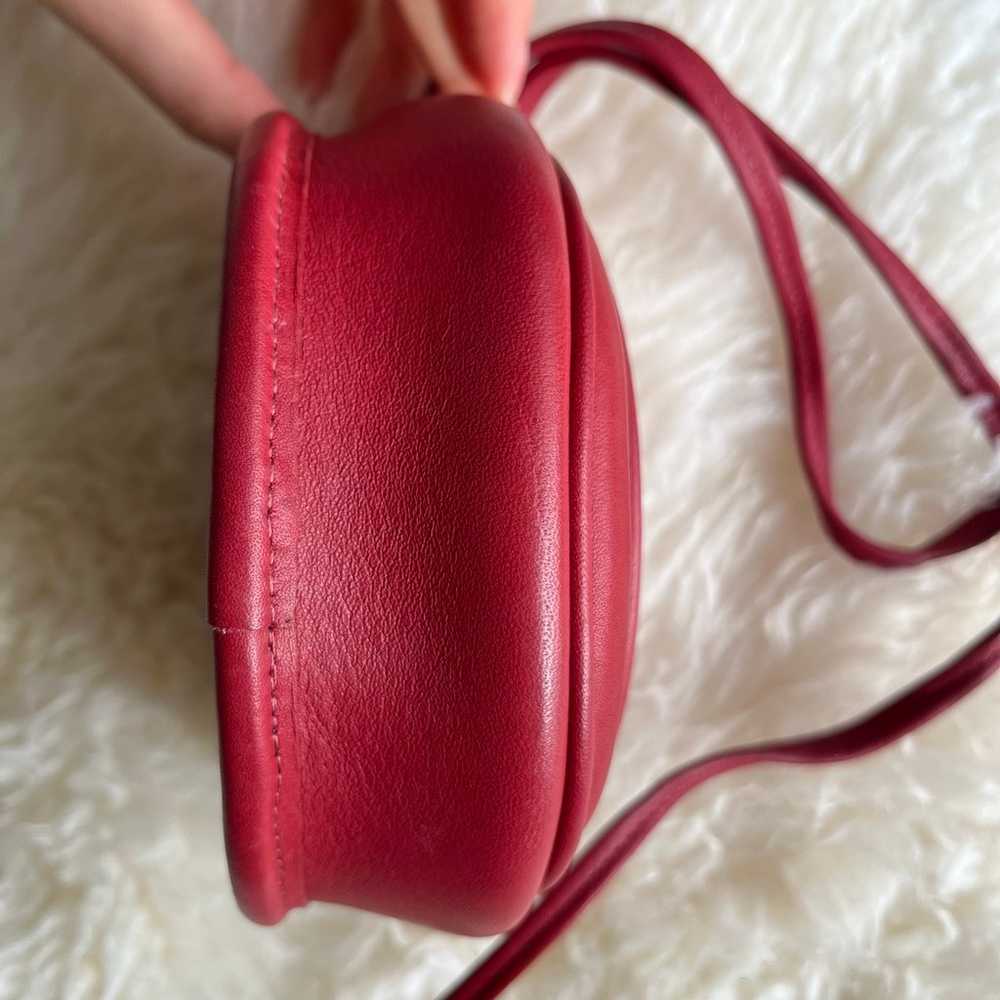 Rare Vintage Coach Mini Belt Bag in Red 9826 - image 5