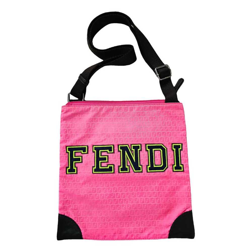 Fendi Mamma Baguette cloth crossbody bag - image 1