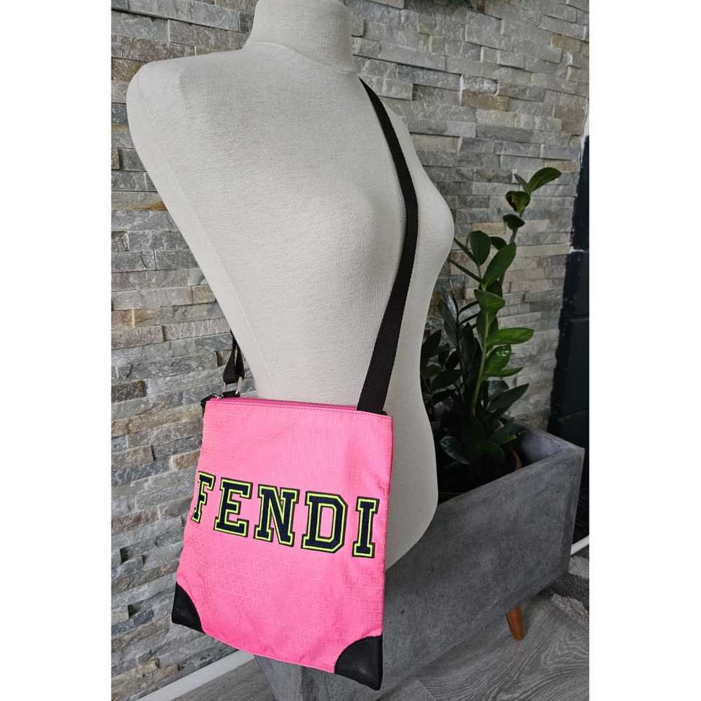 Fendi Mamma Baguette cloth crossbody bag - image 5