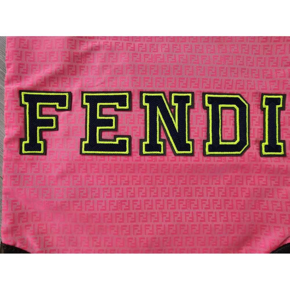 Fendi Mamma Baguette cloth crossbody bag - image 6