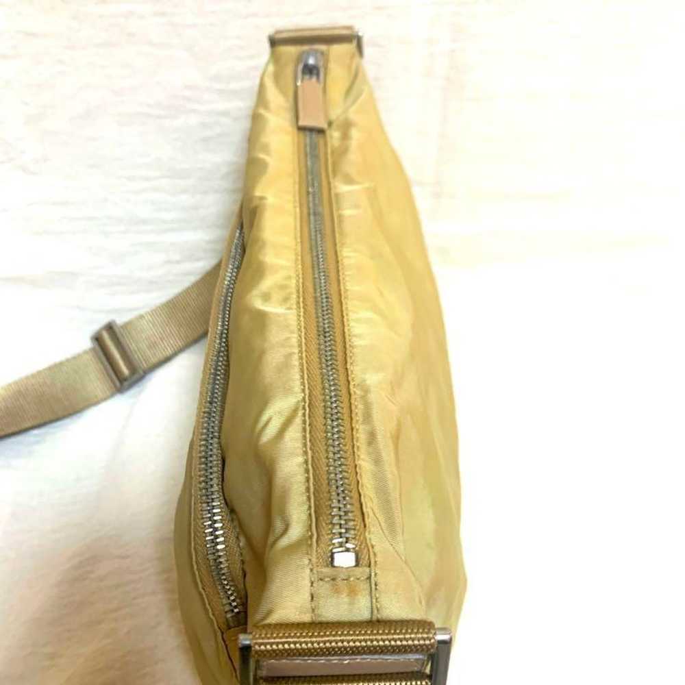 Prada Shoulder Bag Crossbody Beige Triangle Logo - image 5