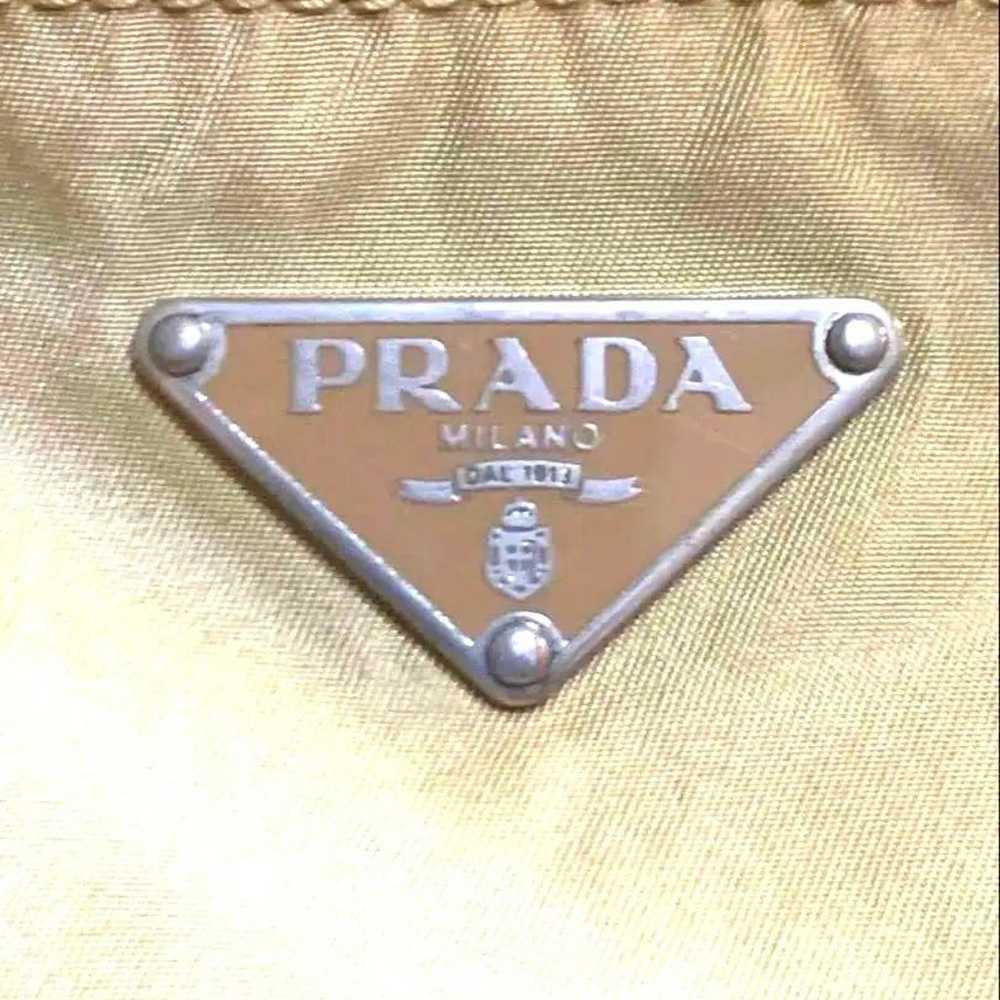 Prada Shoulder Bag Crossbody Beige Triangle Logo - image 7