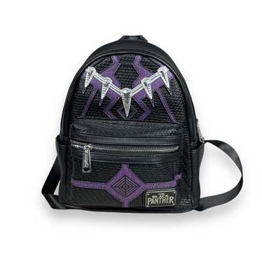 Disney Marvel Black Panther Loungefly Mini Backpa… - image 1