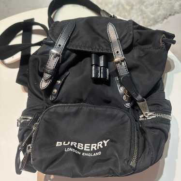 BURBERRY Black Nylon Backpack - image 1