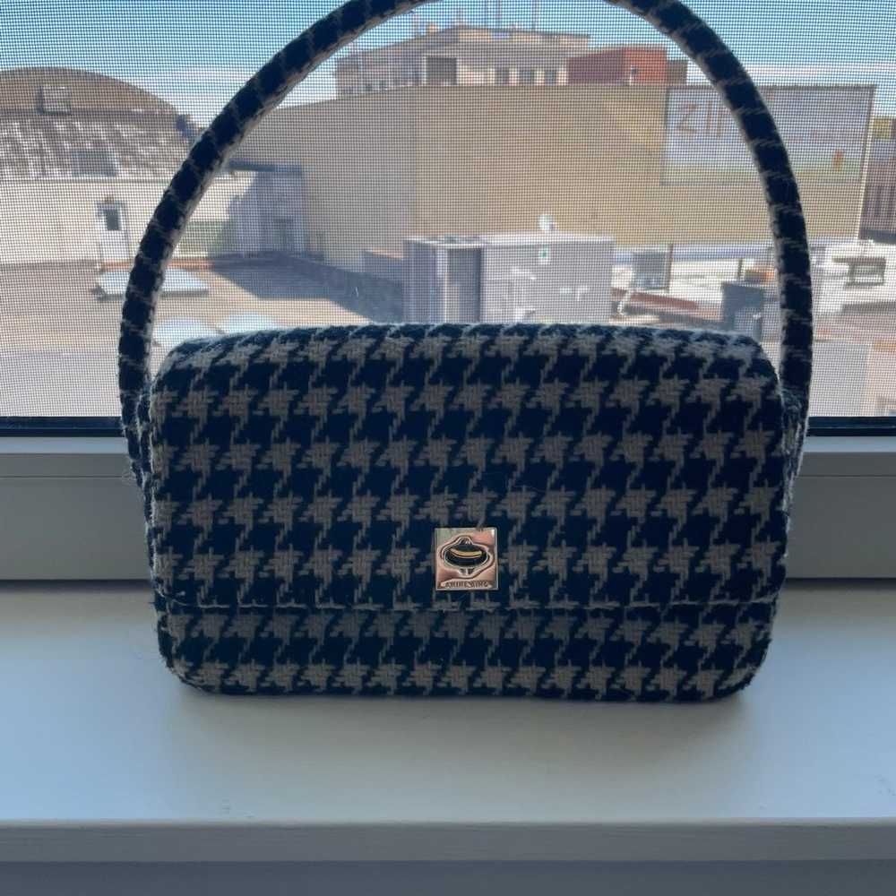 Anine Bing Nico Bag Houndstooth - image 2