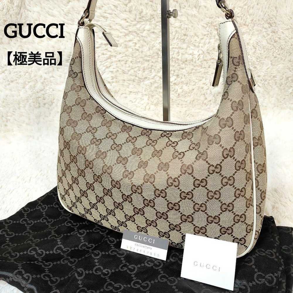 Super beautiful ✨ GUCCI shoulder bag Half Moon Cr… - image 1