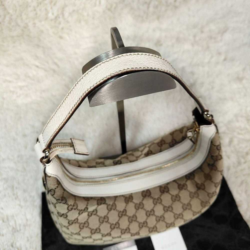 Super beautiful ✨ GUCCI shoulder bag Half Moon Cr… - image 8