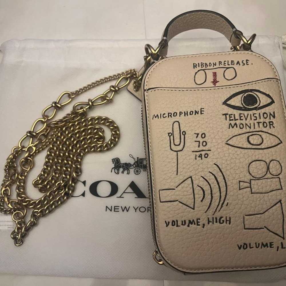 Rare COACH × Jean-Michel Basquiat shoulder bag - image 1