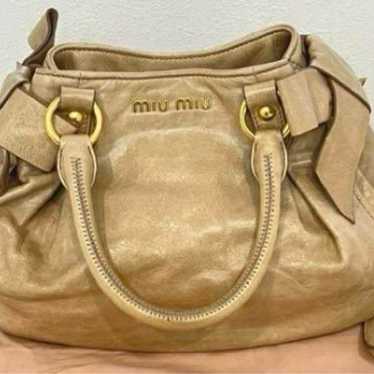 Miu Miu Ribbon Shoulder Bag