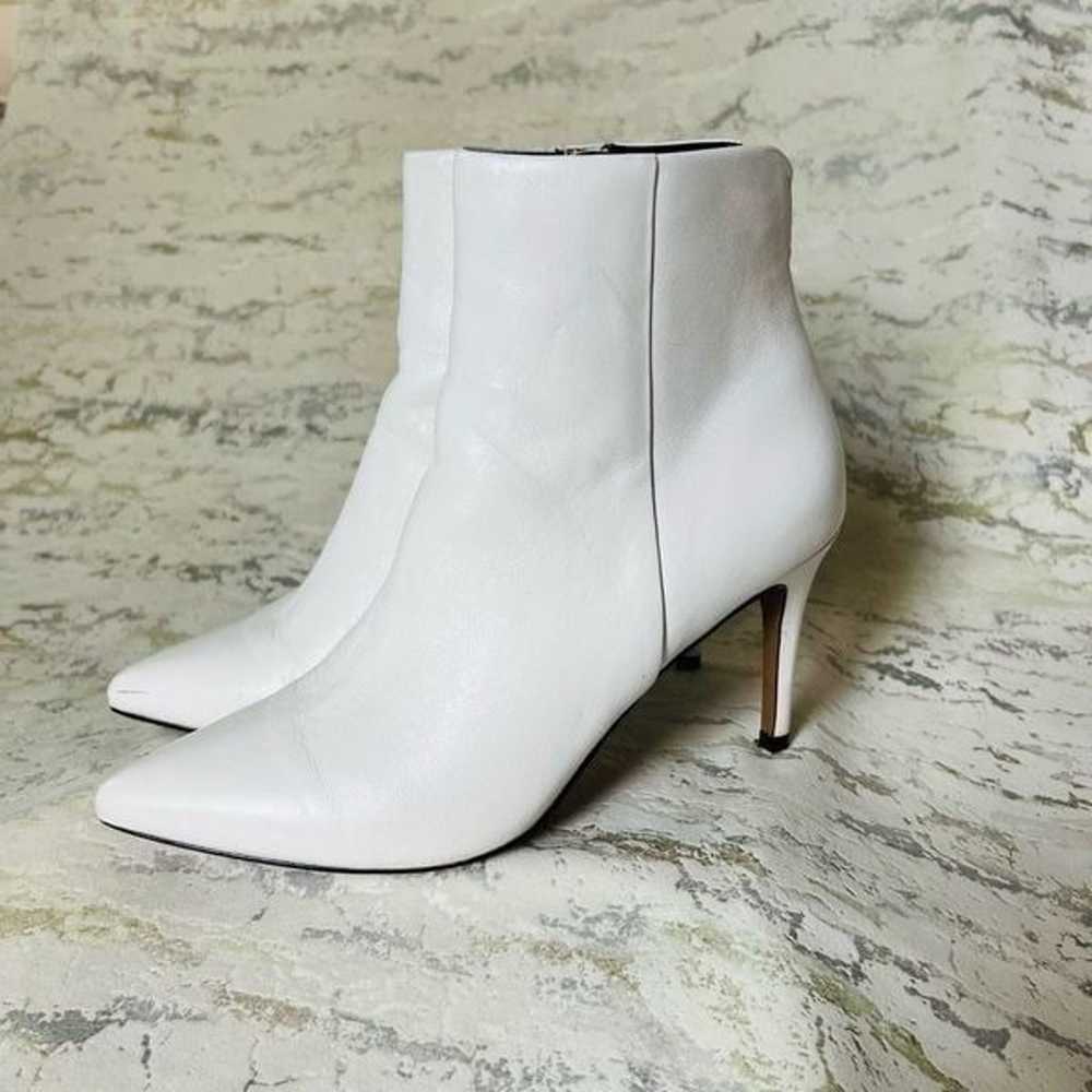 Steven Steve Madden White Lielle booties - image 1