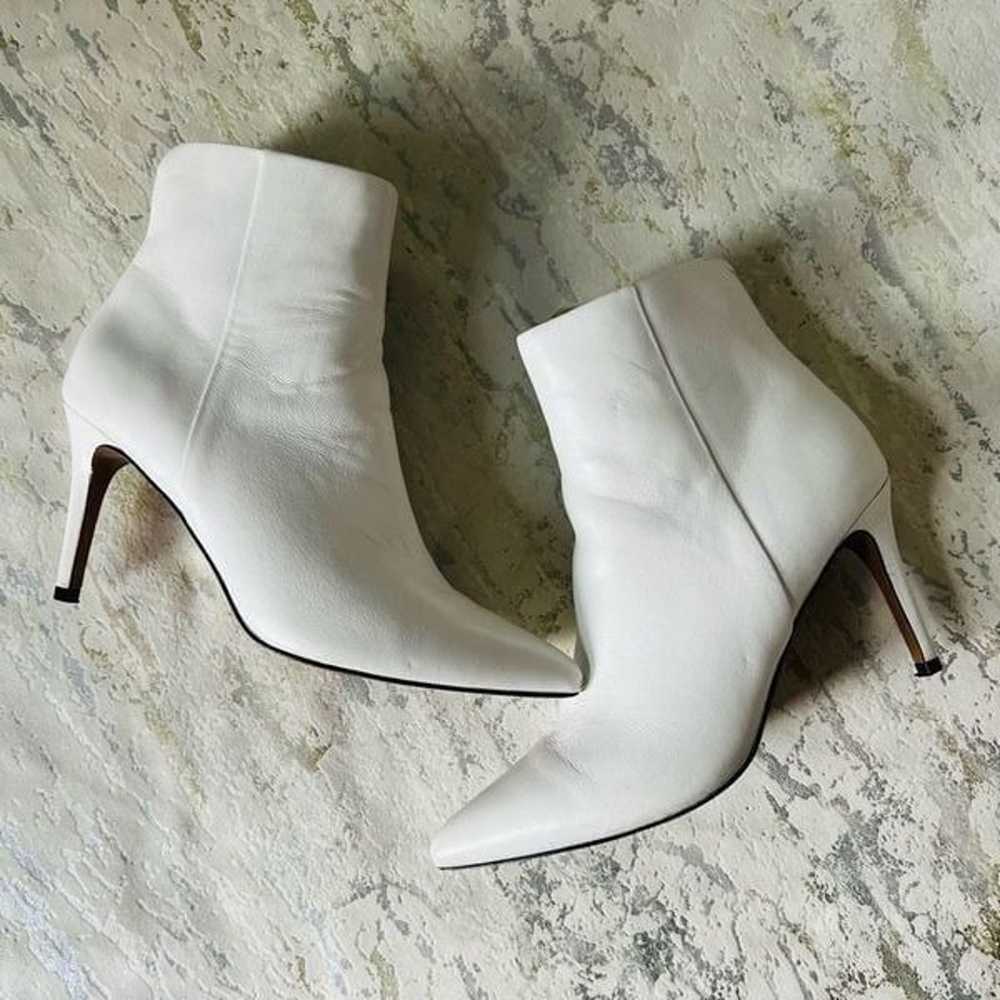 Steven Steve Madden White Lielle booties - image 6