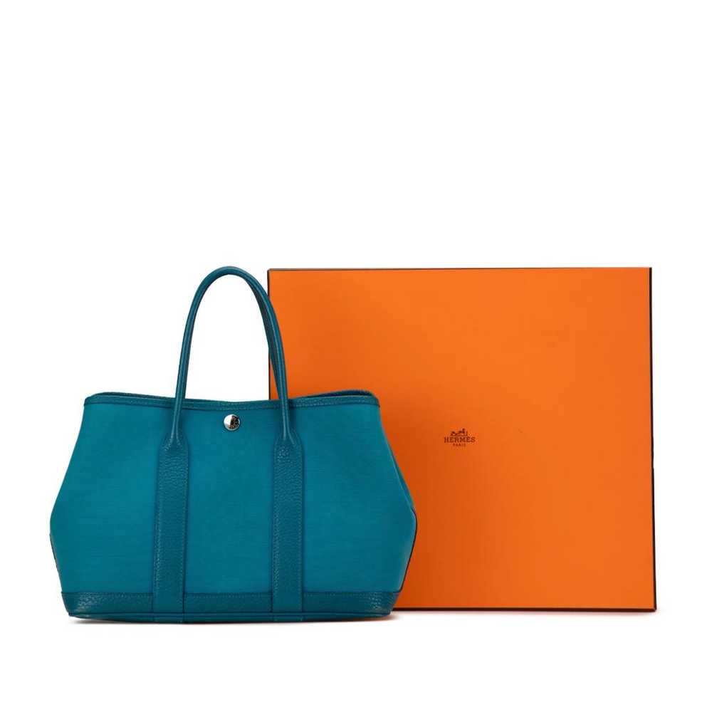 Hermès Garden Party leather tote - image 9