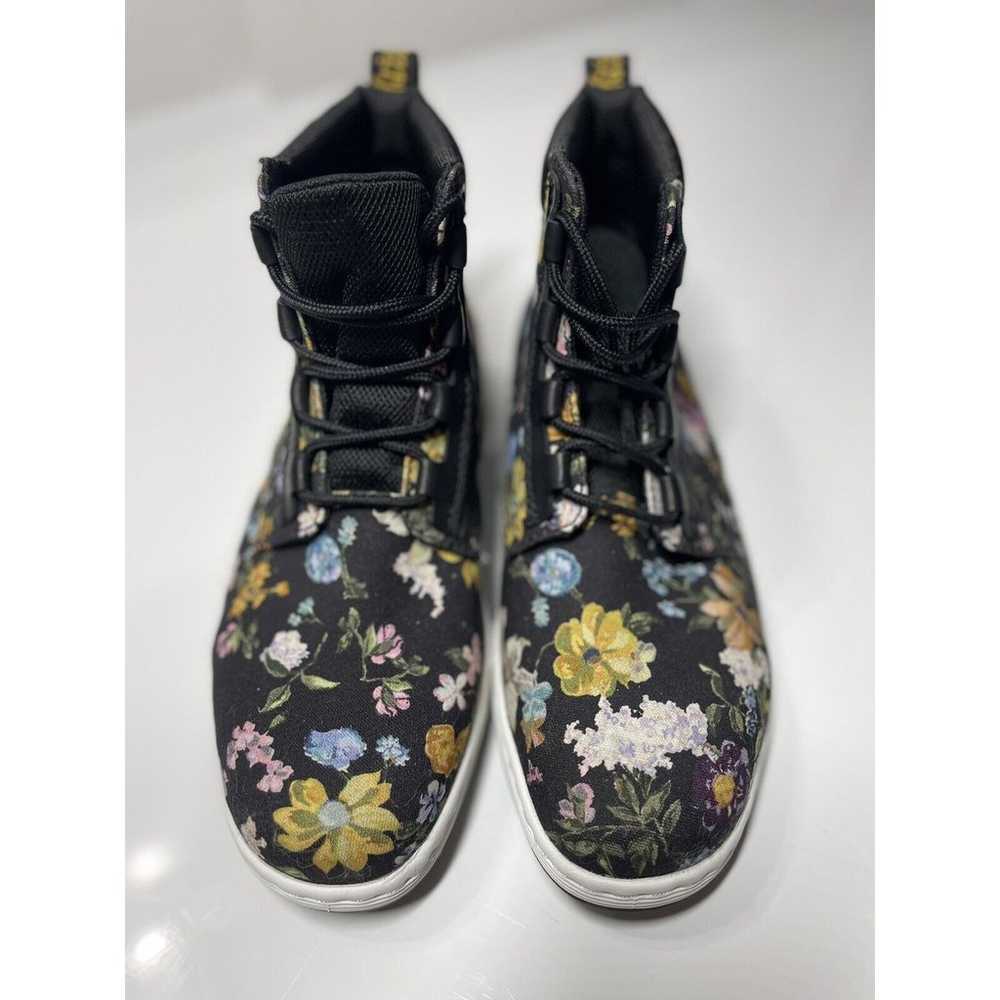 Dr Martens Floral/Black Canvas Sneaker Boots-Wome… - image 7