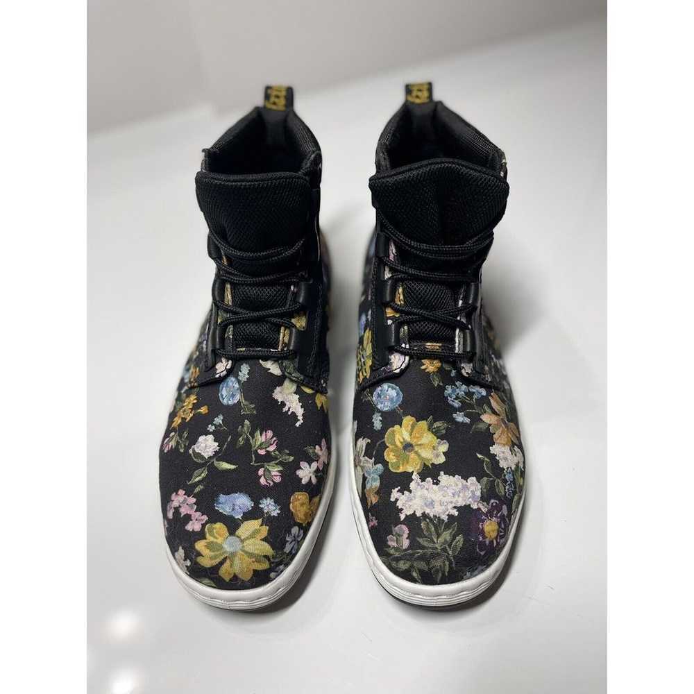 Dr Martens Floral/Black Canvas Sneaker Boots-Wome… - image 8