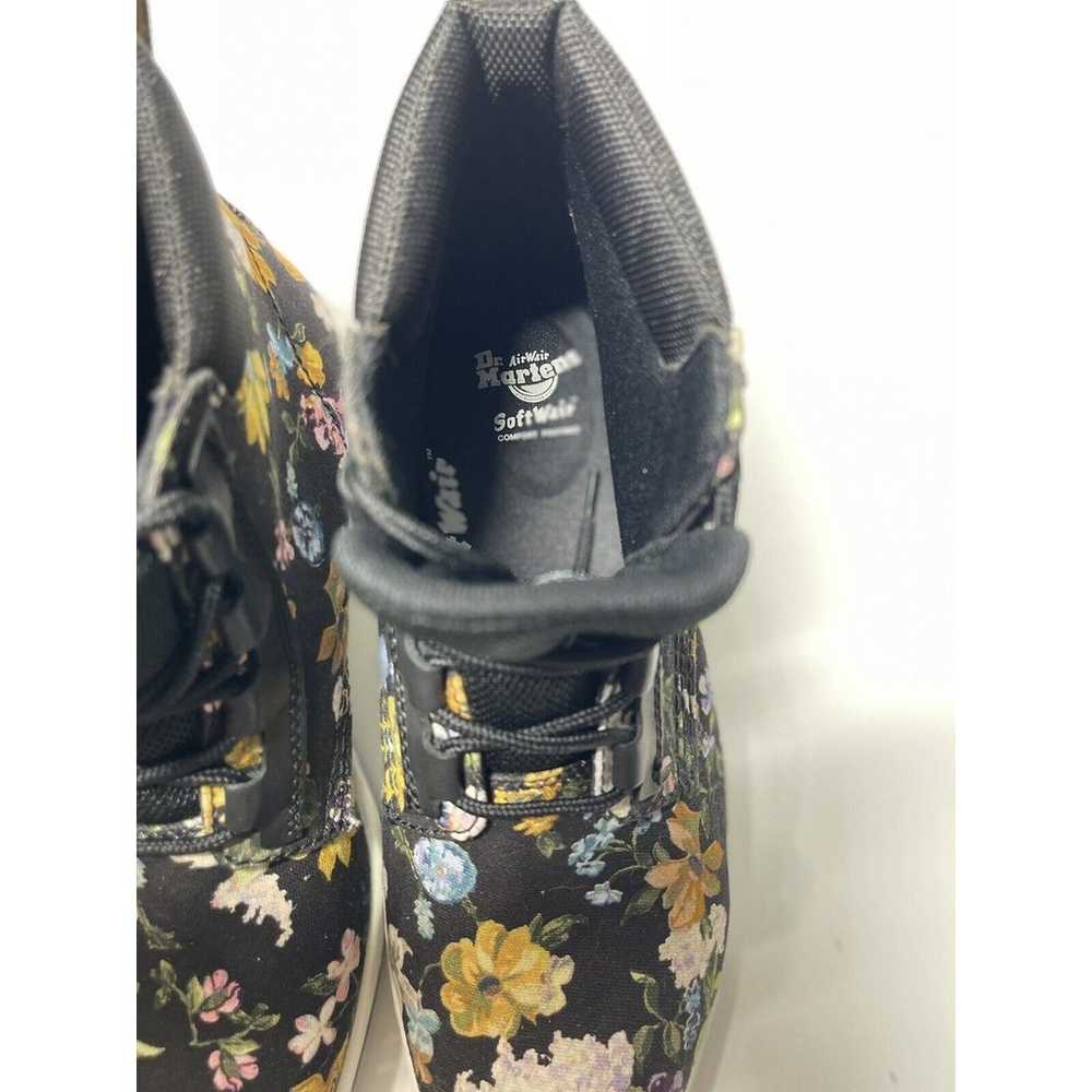 Dr Martens Floral/Black Canvas Sneaker Boots-Wome… - image 9