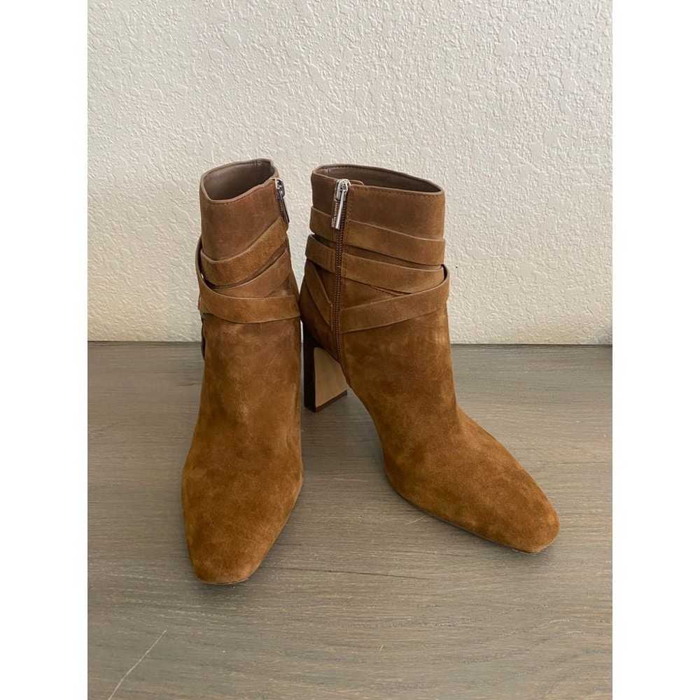 Vince Camuto Sestina Suede Bootie Size 9 Brown Co… - image 2