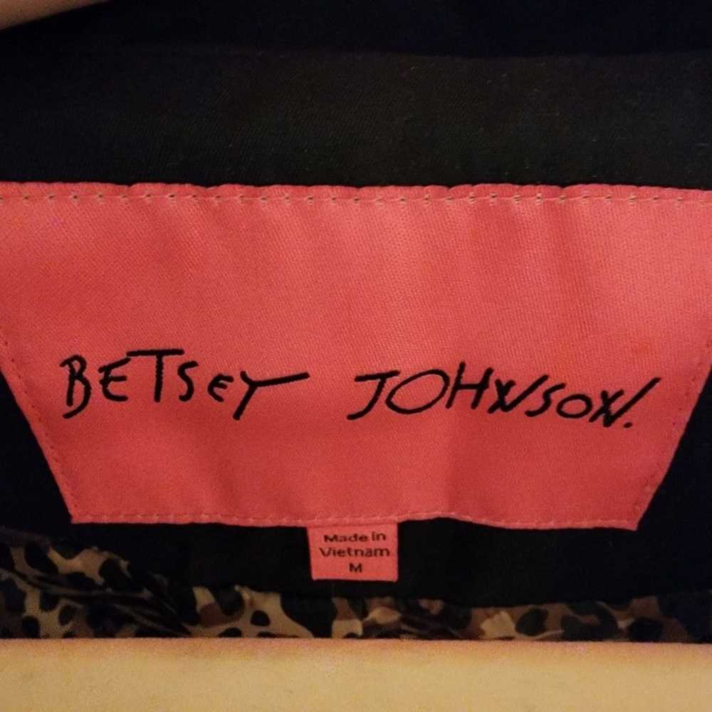 Betsey Johnson EUC Betsey Johnson Cape Coat - image 6