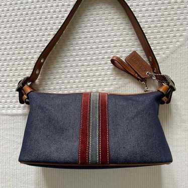 Coach denim shoulder bag - Gem
