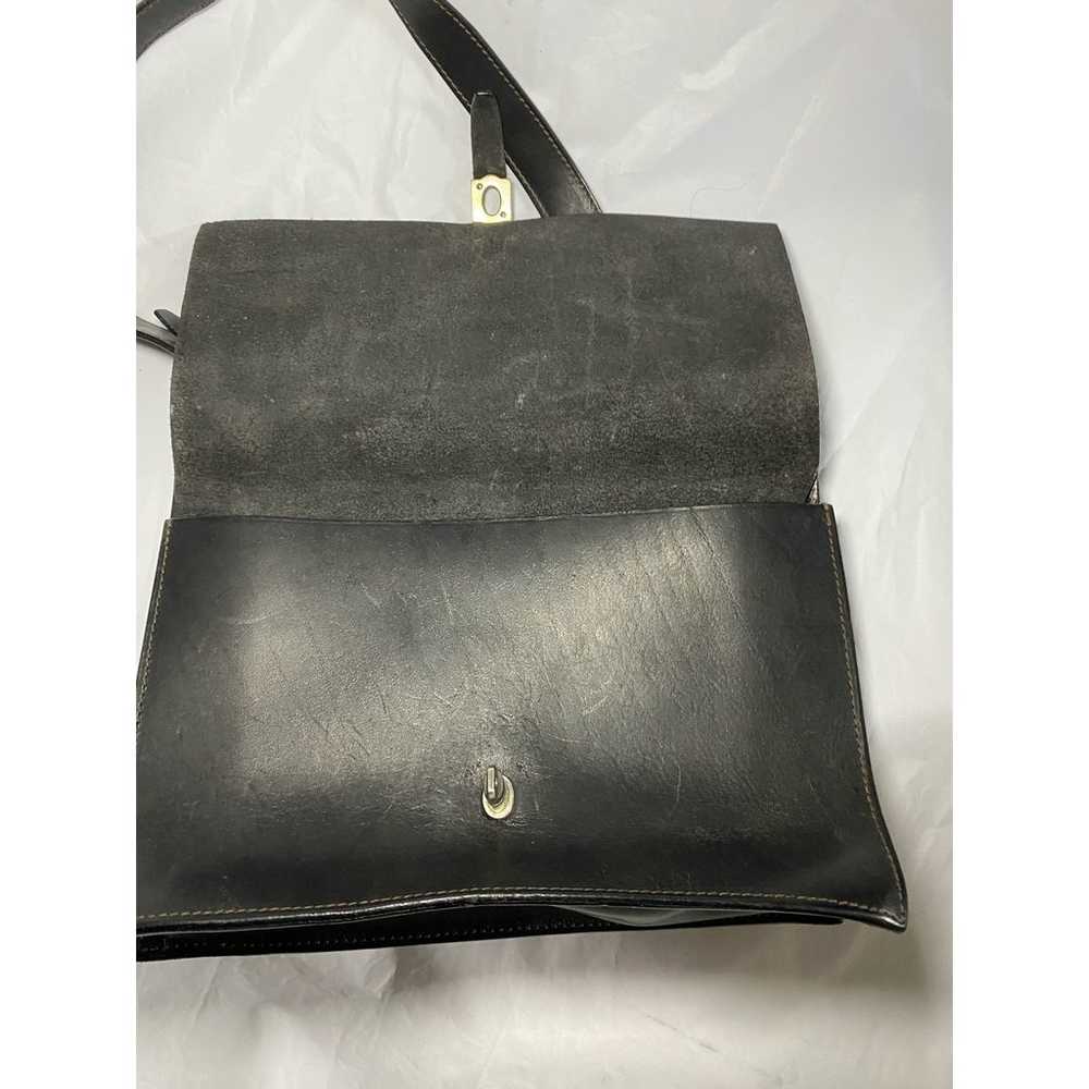 Vintage Dooney & Bourke Black Italian Leather Han… - image 10